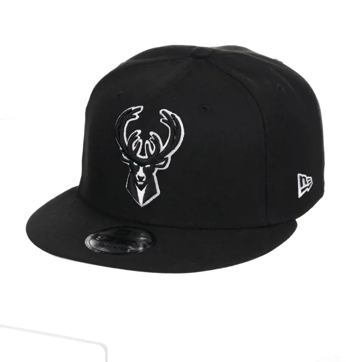 Milwaukee Bucks NBA noir/blanc 9FIFTY noir/noir/gris