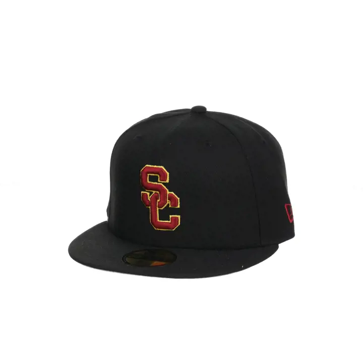Casquette 5950 NCAA USC Trojans noire