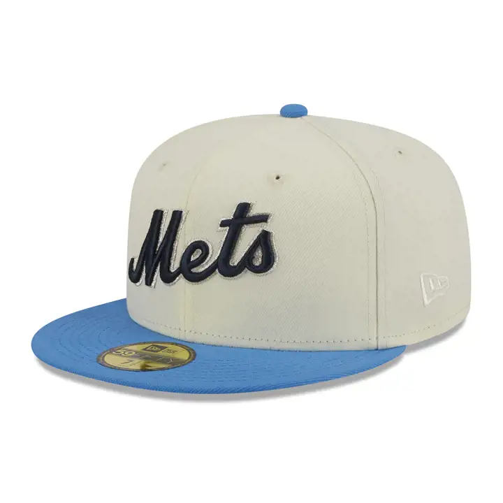 New York Mets MLB Happy Hour 2.0 59FIFTY 40TH ANN DKGRY/BLEU