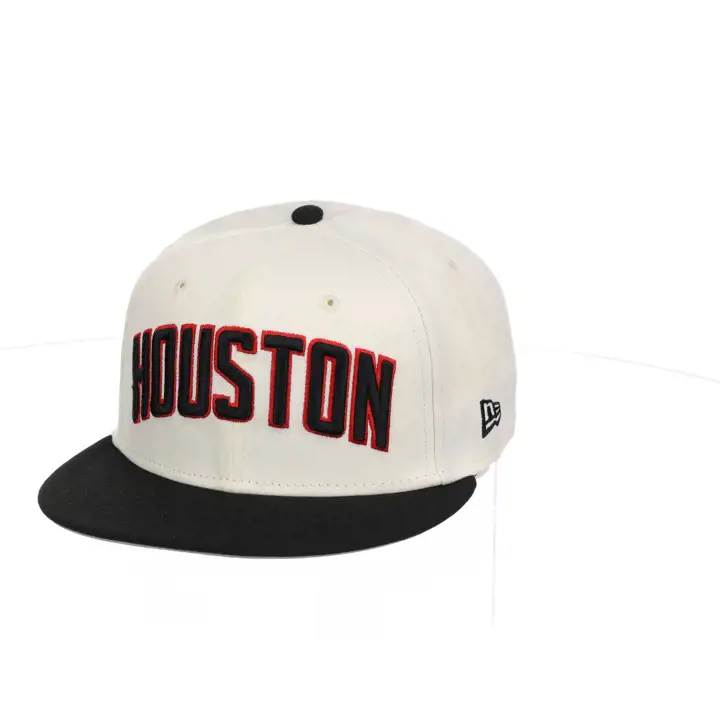 Houston Rockets NBA Houston Chrome Wordmark 9FIFTY ARGENT/NOIR/
