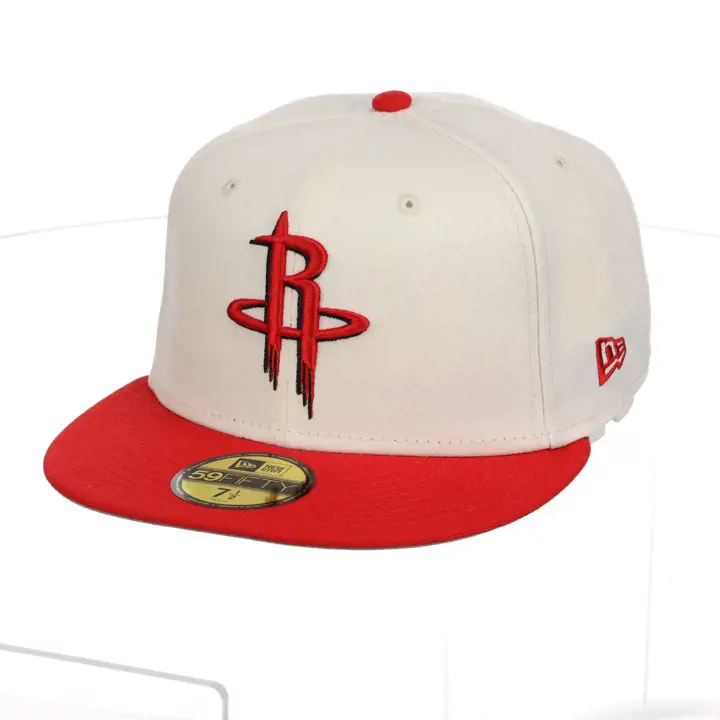 Houston Rockets NBA Houston 2Tone 59FIFTY ARGENT/ROUGE/GRIS