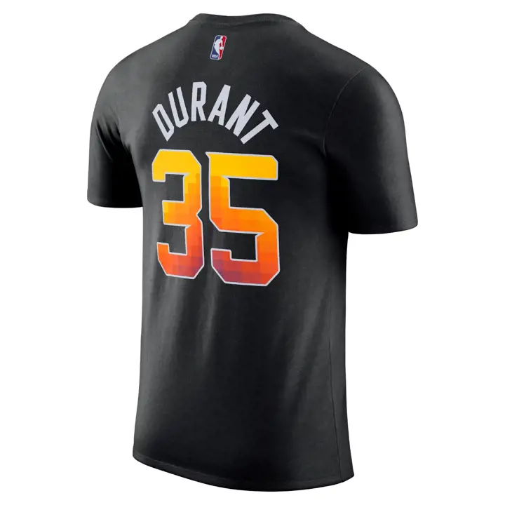 T-SHIRT JOUEUR NBA SUNS Kevin Durant noir