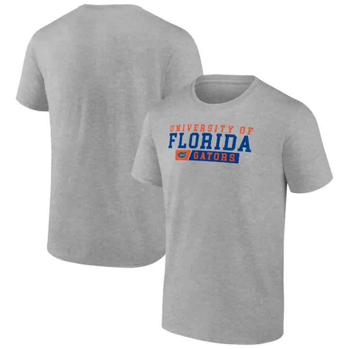 T-shirt Floride Gators 2F NCAA Université Gris Foncé
