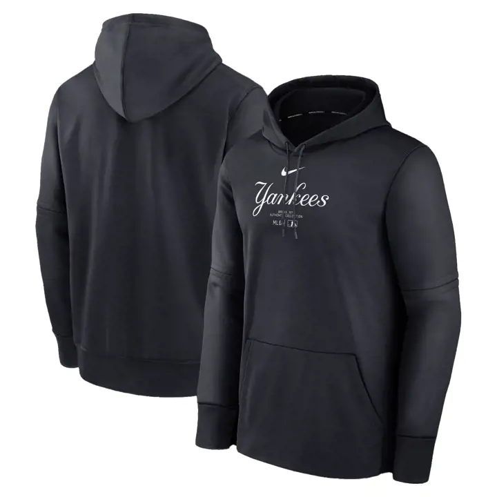 New York Yankees MLB AC Therma Fit PO Hoodie Marine