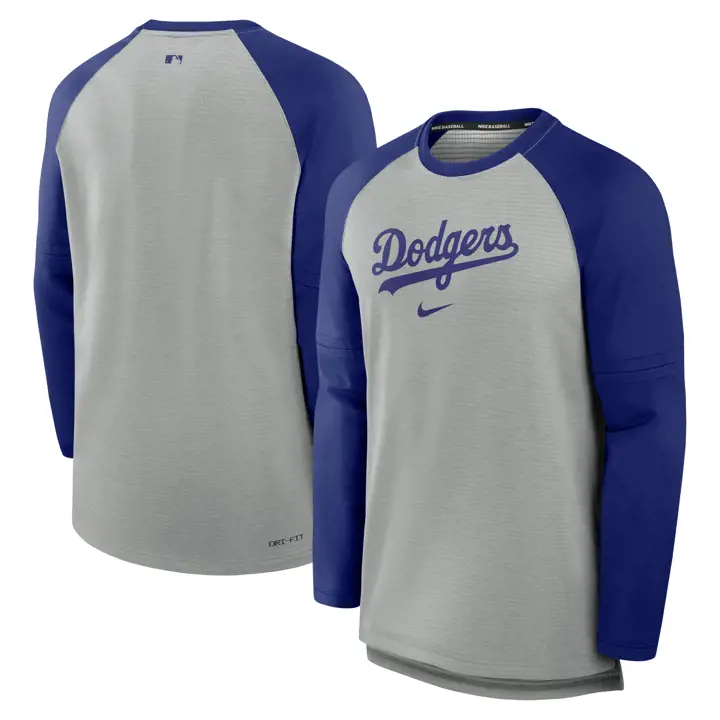 Los Angeles Dodgers MLB AC DF Joueur Équipe Gris/Bleu Royal