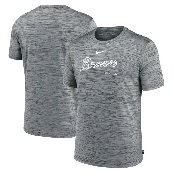 Atlanta Braves MLB AC Practice Velocity T-Shirt GRI