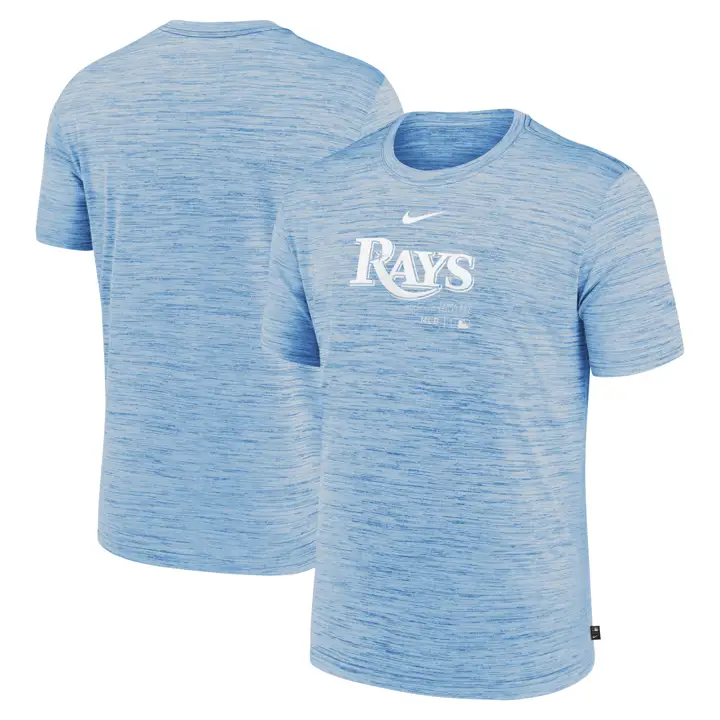 T-shirt Tampa Bay Rays MLB AC Practice Velocity LBL