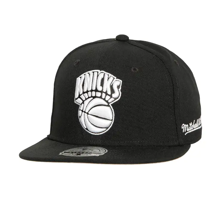 New York Knicks NBA MN Noir/Blanc Ajusté n/ n/ gri
