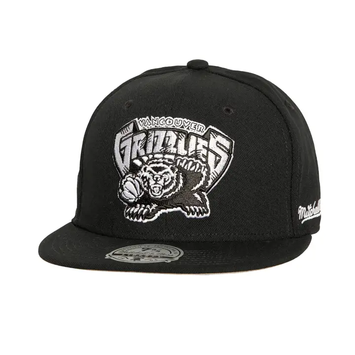 Vancouver Grizzlies NBA MN Noir/Blanc Ajustée noi/ noi/ gri
