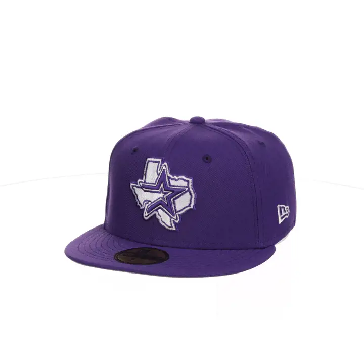 Houston Astros MLB GAUCHER Casquette 59FIFTY PUR/BNC