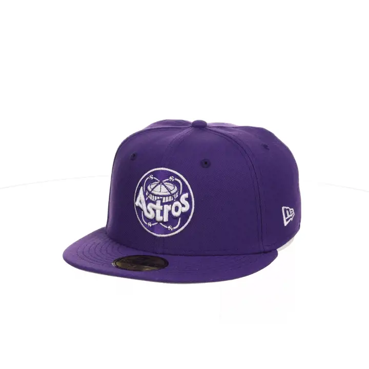 Houston Astros MLB GAUCHER Casquette 59FIFTY PUR/BNC