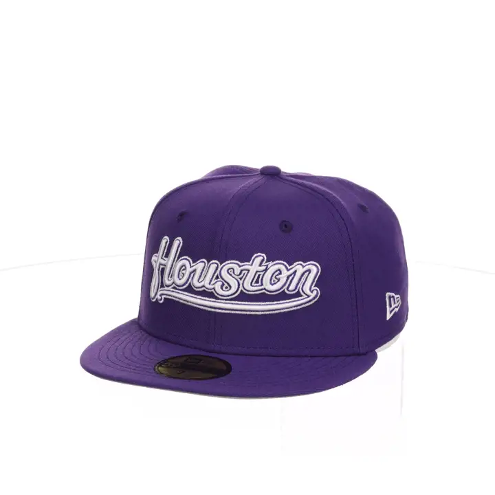 Houston Astros MLB GAUCHER Casquette 59FIFTY PUR/BNC