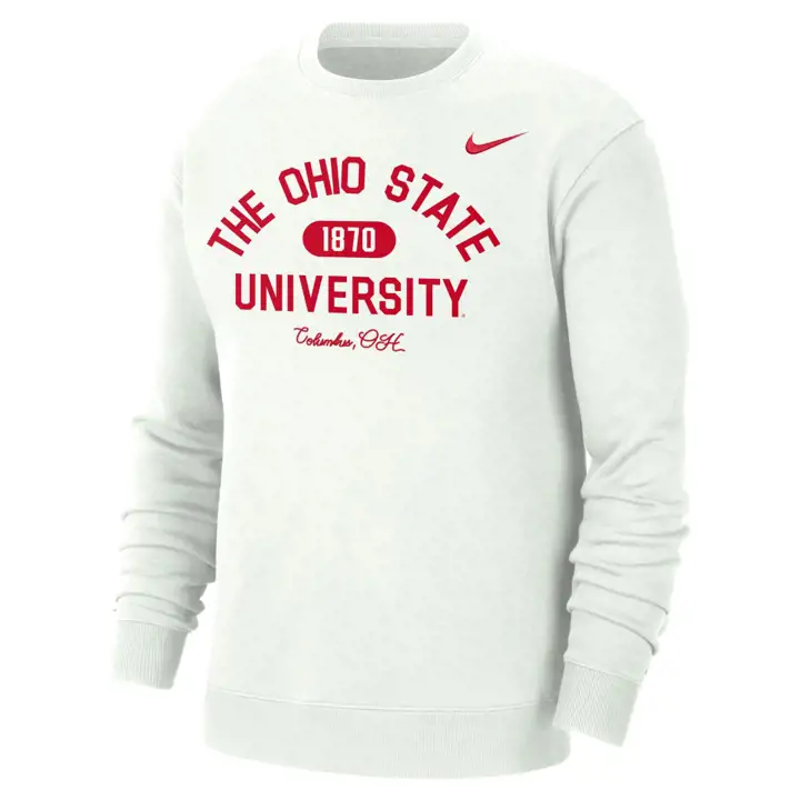 OHIO STATE BUCKEYES NCAA SB COL ÉQUIPAGE 24 blc/ gri/ rge