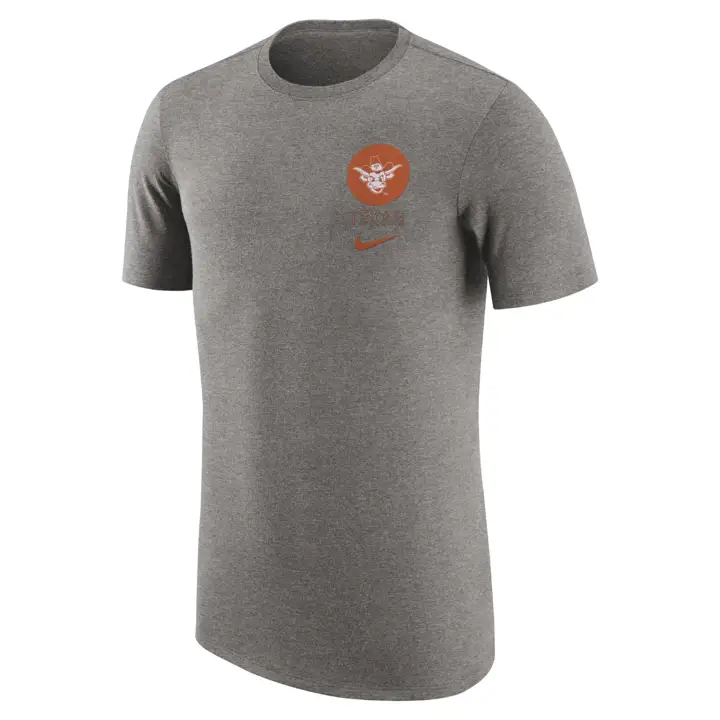 TEE-SHIRT RÉTRO LOGO NCAA TEXAS LONGHORNS 24 dkgry