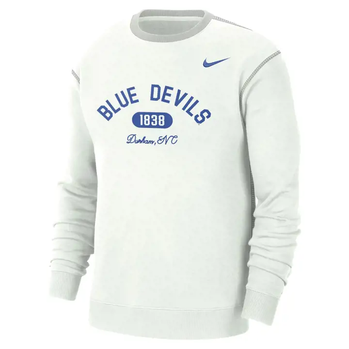 DUKE BLUE DEVILS NCAA SB COLLEGIATE CREW 24 blc/ gri/ rbl