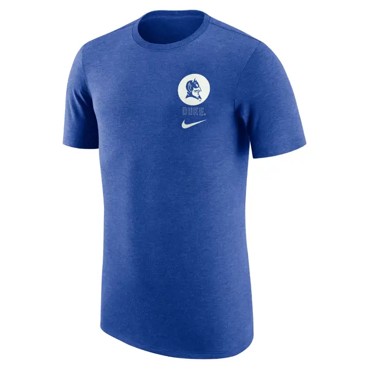 T-SHIRT RÉTRO LOGO NCAA DUKE BLUE DEVILS 24 rbl