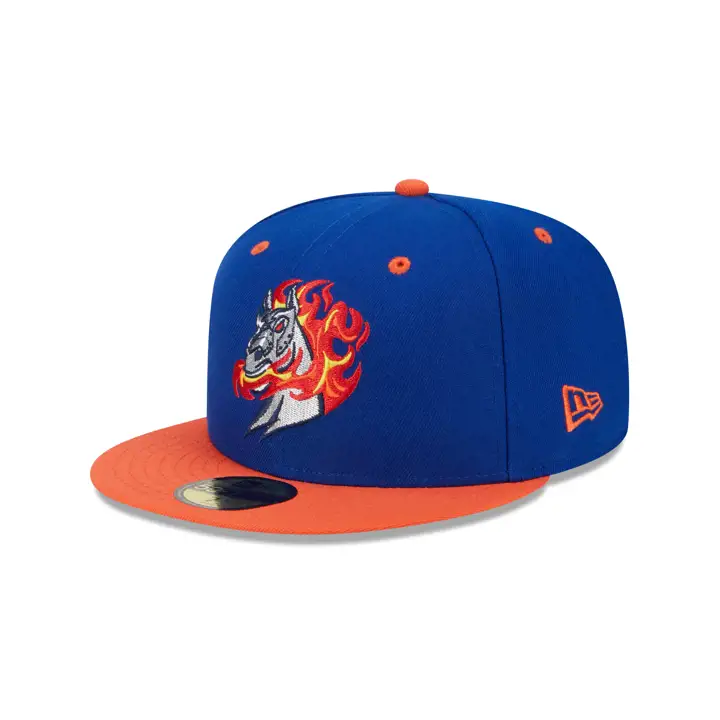 Casquette Binghamton Rumble Ponies 2023 MiLB Marvel 59Fifty Marine