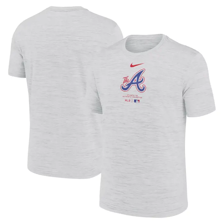T-shirt Velocity MLB Atlanta Braves City Connect WHT