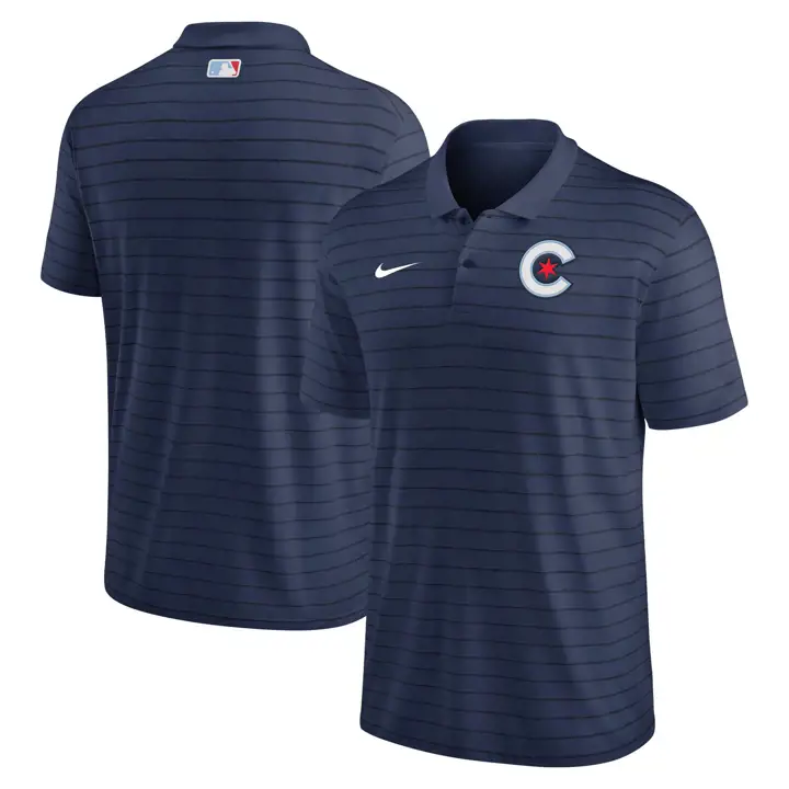 Polo Chicago Cubs MLB AC Victory City Connect Bleu marine