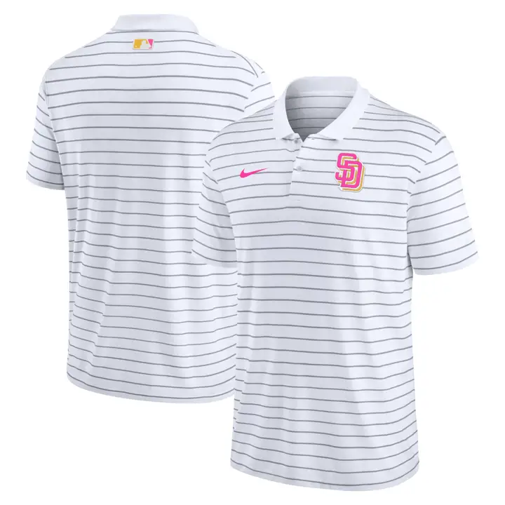 Polo MLB AC Victory City Connect San Diego Padres WHT