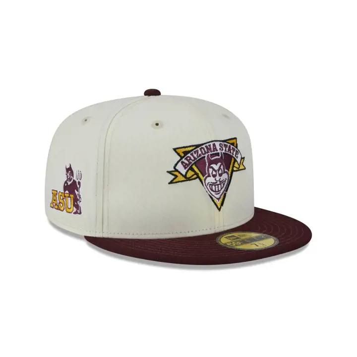 Arizona State Sun Devils NCAA Vault Casquette Ajustée 5950 silv/nav