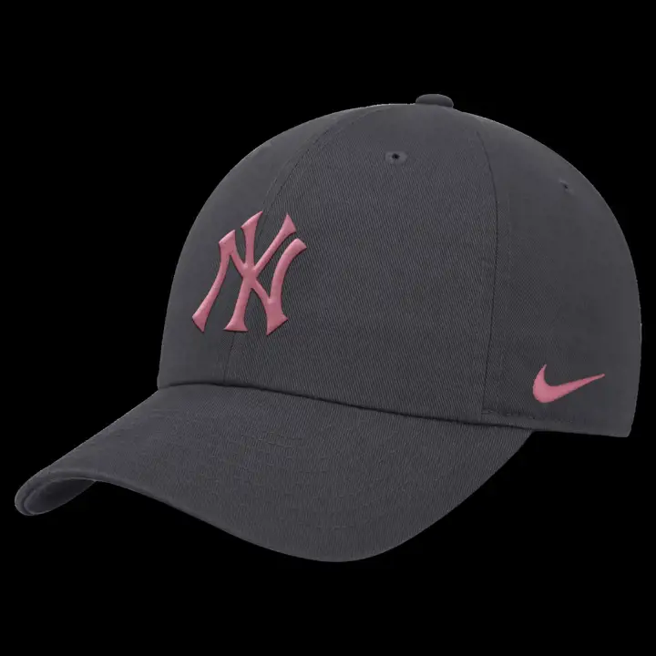 New York Yankees MLB NK Club décontracté Anthracite GRIS/VIO
