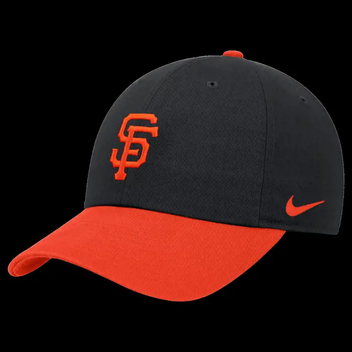 San Francisco Giants MLB NK Club Relaxed OFR BLK/ORG