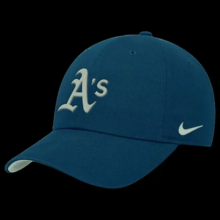 Oakland Athletics MLB NK Club Relaxed B/SF Bleu/TURQUOISE