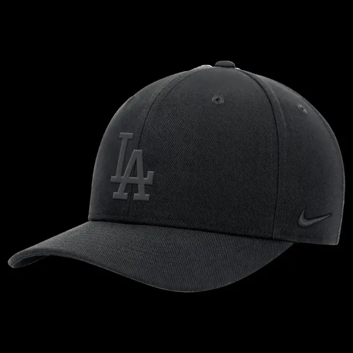 Casquette structurée MLB des Dodgers de Los Angeles NK Club noire