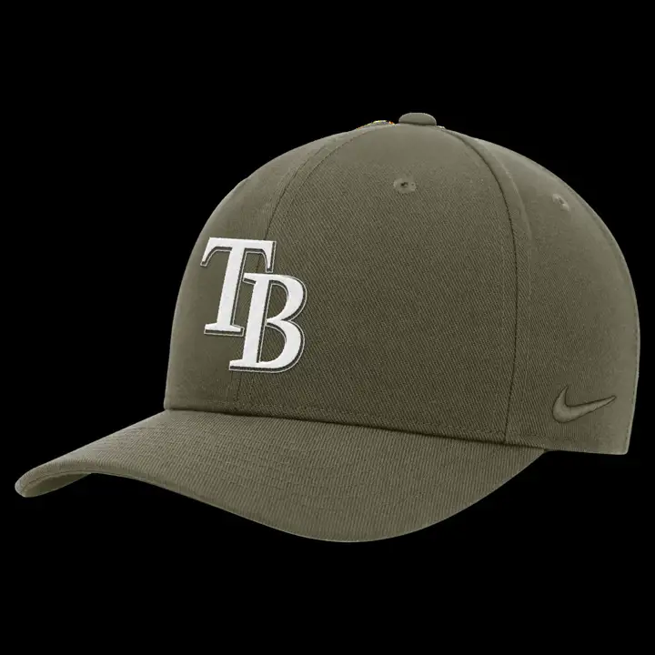 Casquette structurée MLB Tampa Bay Rays NK Club Kaki OLV