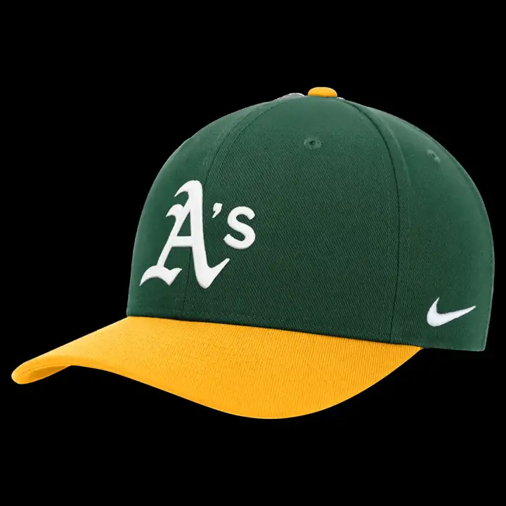 Oakland Athletics MLB NK Club Structured OFR GRN/GL