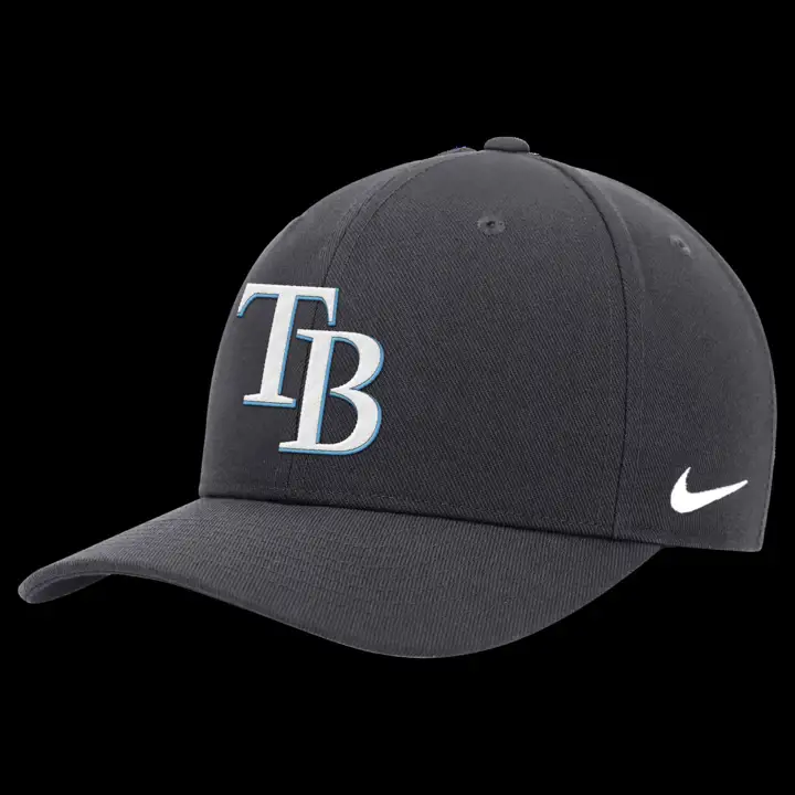 Tampa Bay Rays MLB NK Club Structuré Anthracite GRIS
