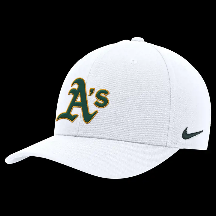 Oakland Athletics MLB NK Club Structuré Blanc BLANC