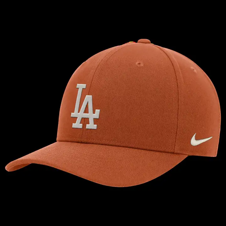 Los Angeles Dodgers MLB NK Club Structured Rust ORG