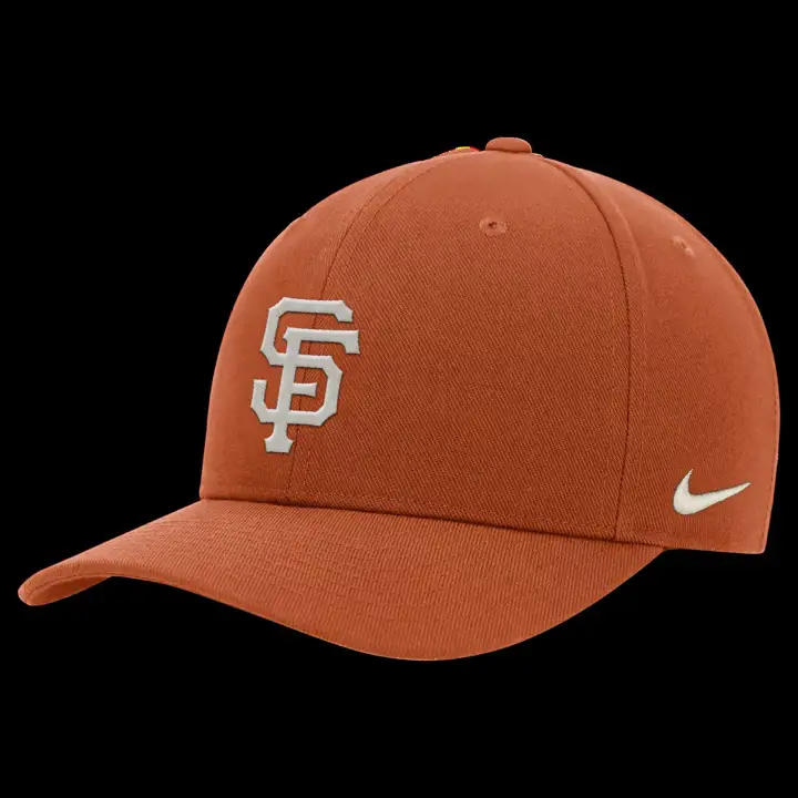 Casquette structurée MLB San Francisco Giants NK Club couleur rouille ORIGINE