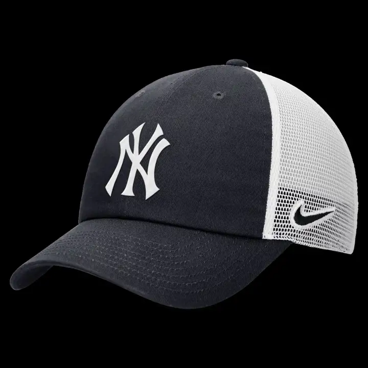 Casquette de camionneur décontractée New York Yankees MLB NK Club Bleu marine/Blanc