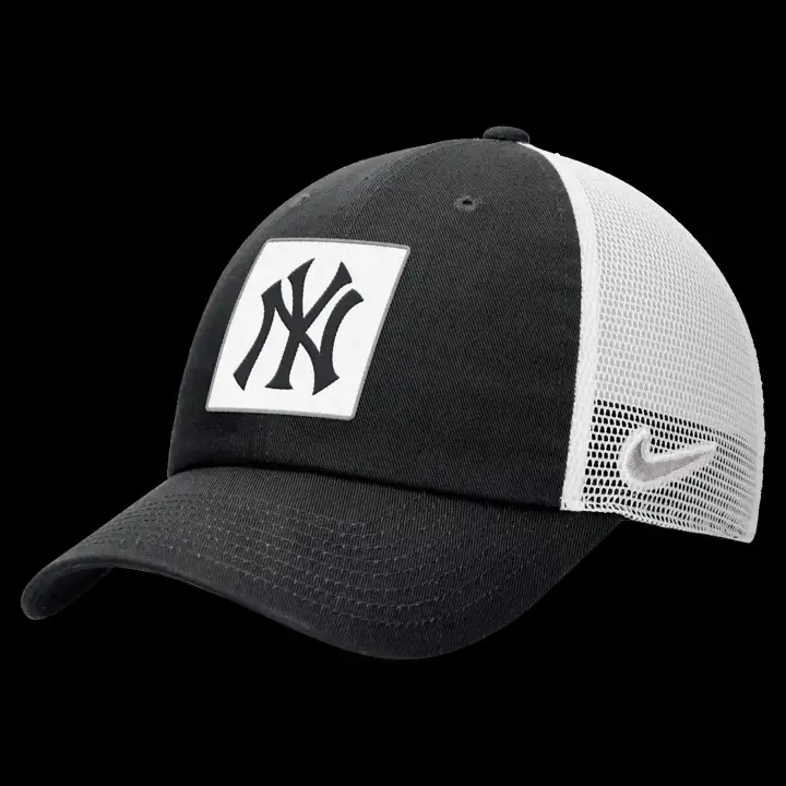 Casquette New York Yankees MLB NK Rise Structured Trucker NOIR/BLANC