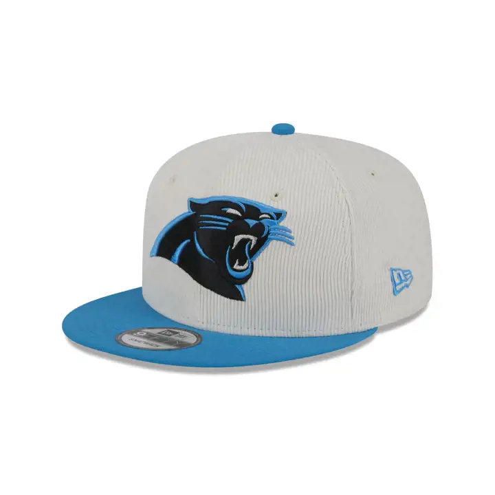 CAROLINA PANTHERS NFL Casquette Corde Blanche 9FIFTY BLC/TURQ