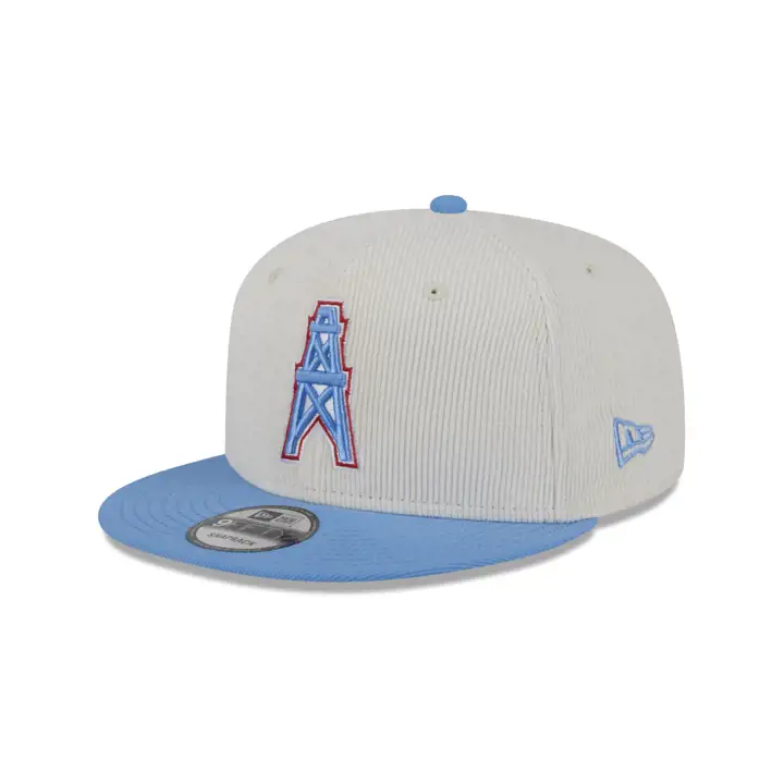 HOUSTON OILERS NFL Casquette Blanche Cordon 9FIFTY BLANC/BLEU