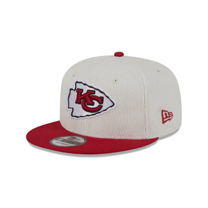 KANSAS CITY CHIEFS NFL Corduroy Blanc 9FIFTY BLANC/ROUGE
