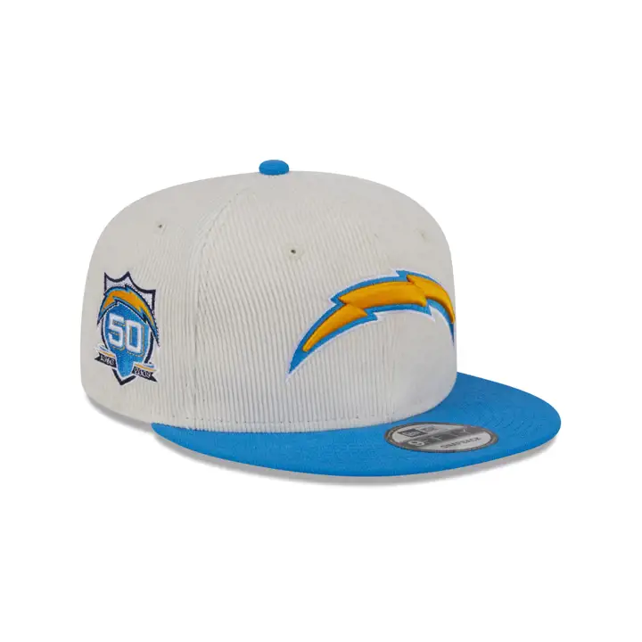 LOS ANGELES CHARGERS NFL Casquette corduroy blanche 9FIFTY BLANC/BLEU