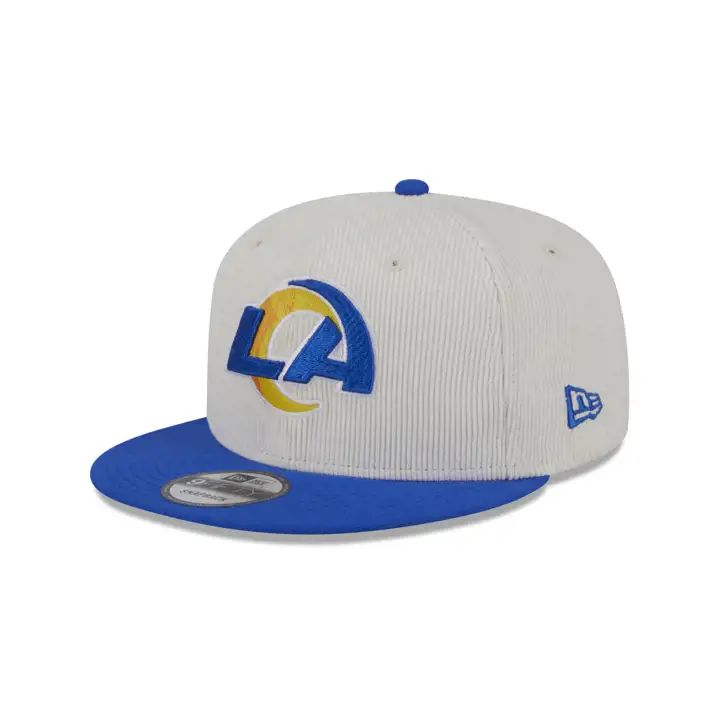 LOS ANGELES RAMS NFL Casquette en velours côtelé blanc 9FIFTY BLANC/BLEU