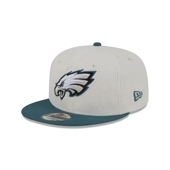 PHILADELPHIA EAGLES NFL Casquette en velours côtelé blanc 9FIFTY BLA/NOI