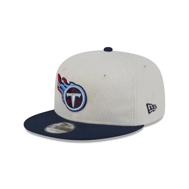 TENNESSEE TITANS NFL Corduroy Blanc 9FIFTY BLANC/BLEU MARINE