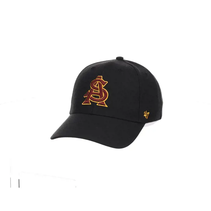 Arizona State Sun Devils NCAA Casquette MVP basique logo baseball noire