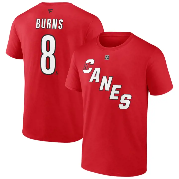 Carolina Hurricanes NHL Authentic Stack N&N T-Shirt Brent Bu