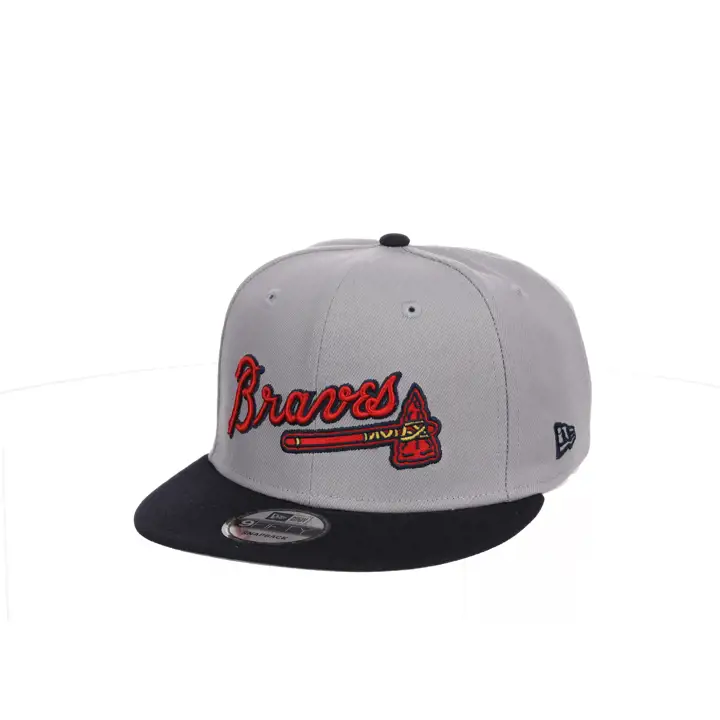 Casquette 9FIFTY MLB Atlanta Braves City Series gris/marine