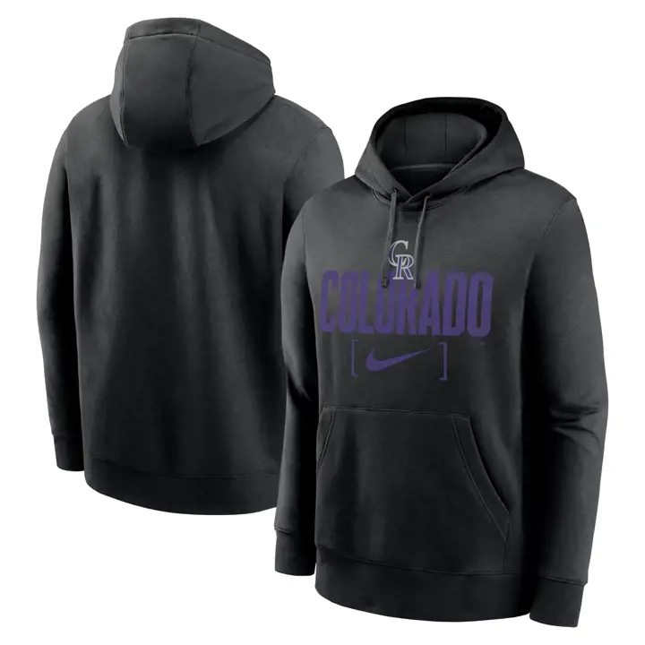Colorado Rockies MLB Club Swoosh Hoodie NOI