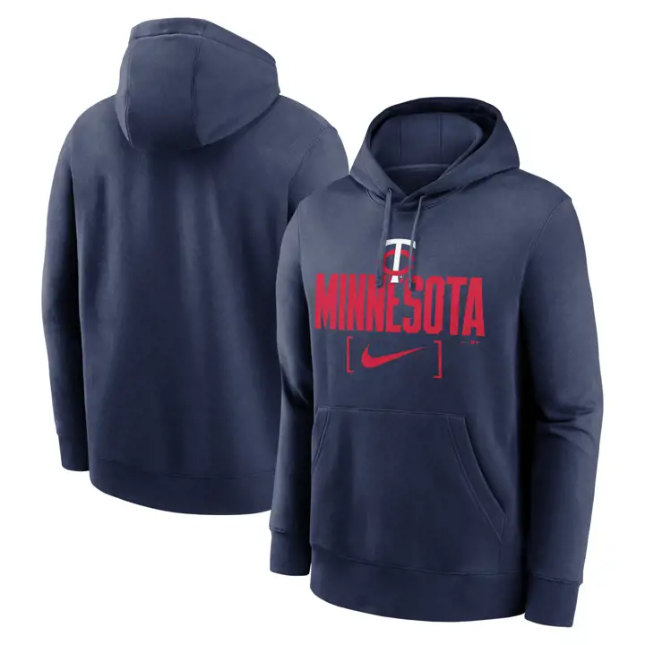 Sweat à capuche Swoosh marine MLB Minnesota Twins