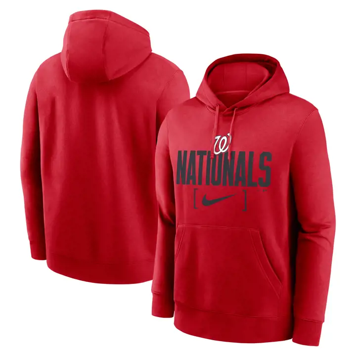 Sweat à capuche Swoosh rouge des Nationals de Washington (MLB)